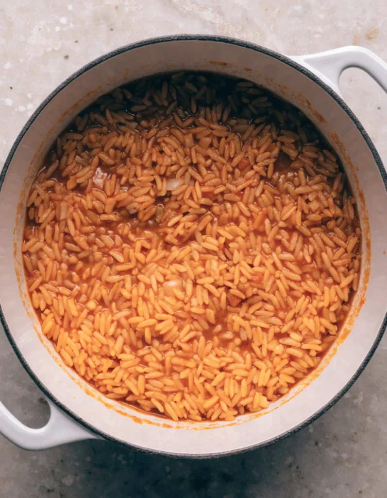 Easy Mexican Rice Recipe (Arroz Rojo)