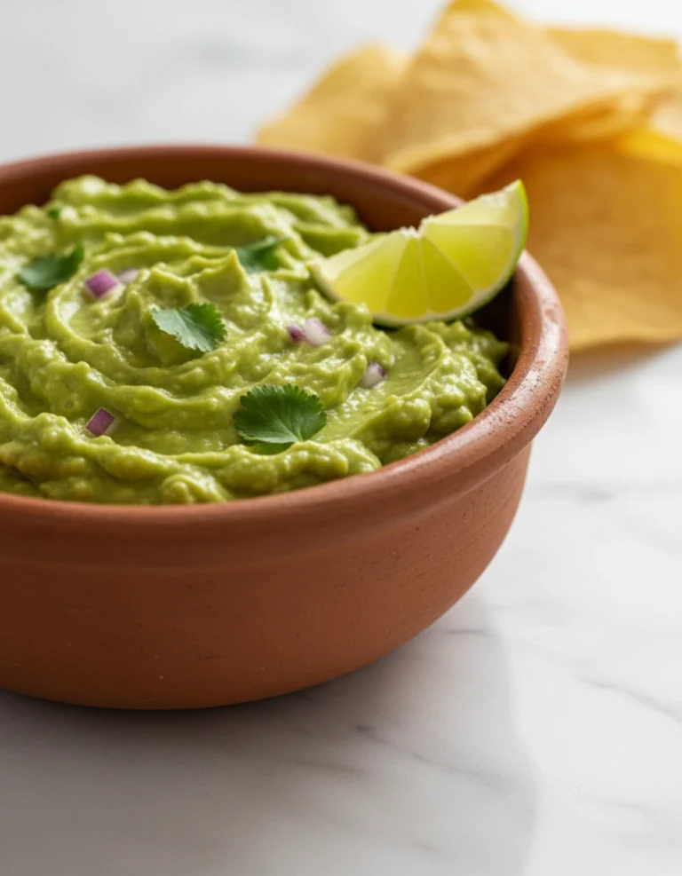 Creamy guacamole salsa recipe