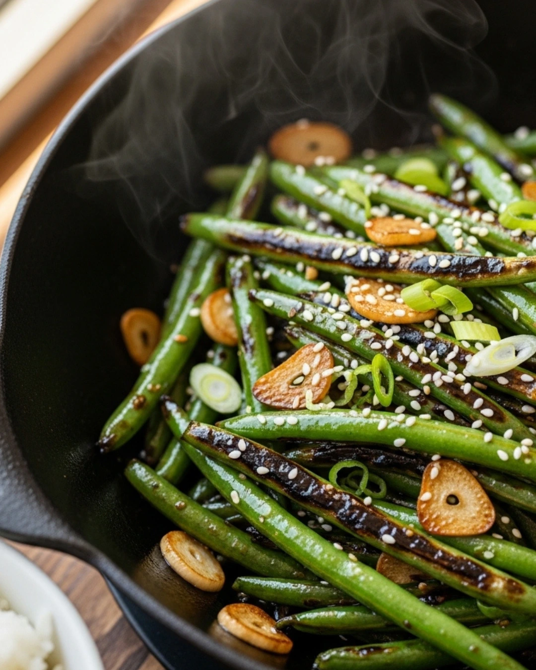 Easy Chinese Garlic Green Beans Recipe