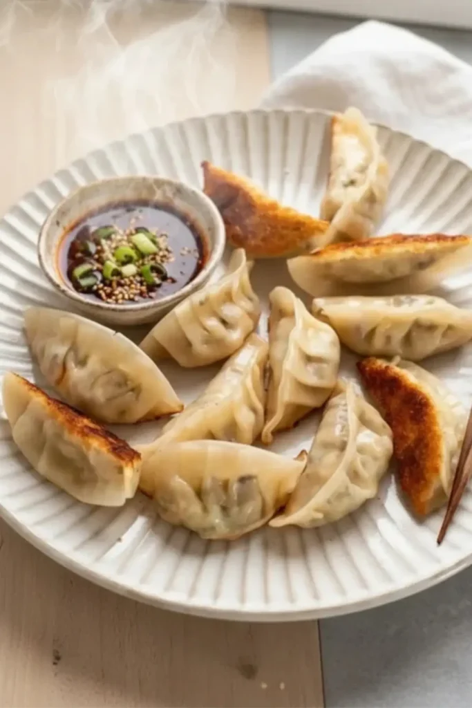 Vegetarian Chinese Dumplings Recipe: Global Food Eats