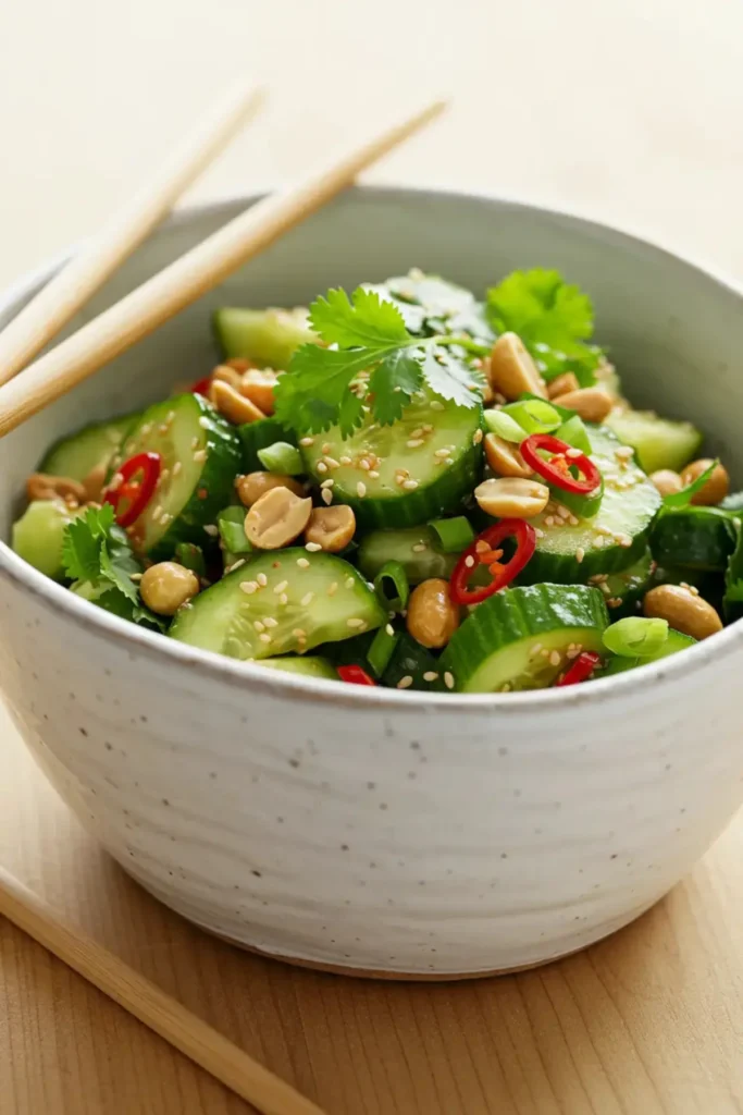 Thai Cucumber Salad Recipe: Global Food Eats