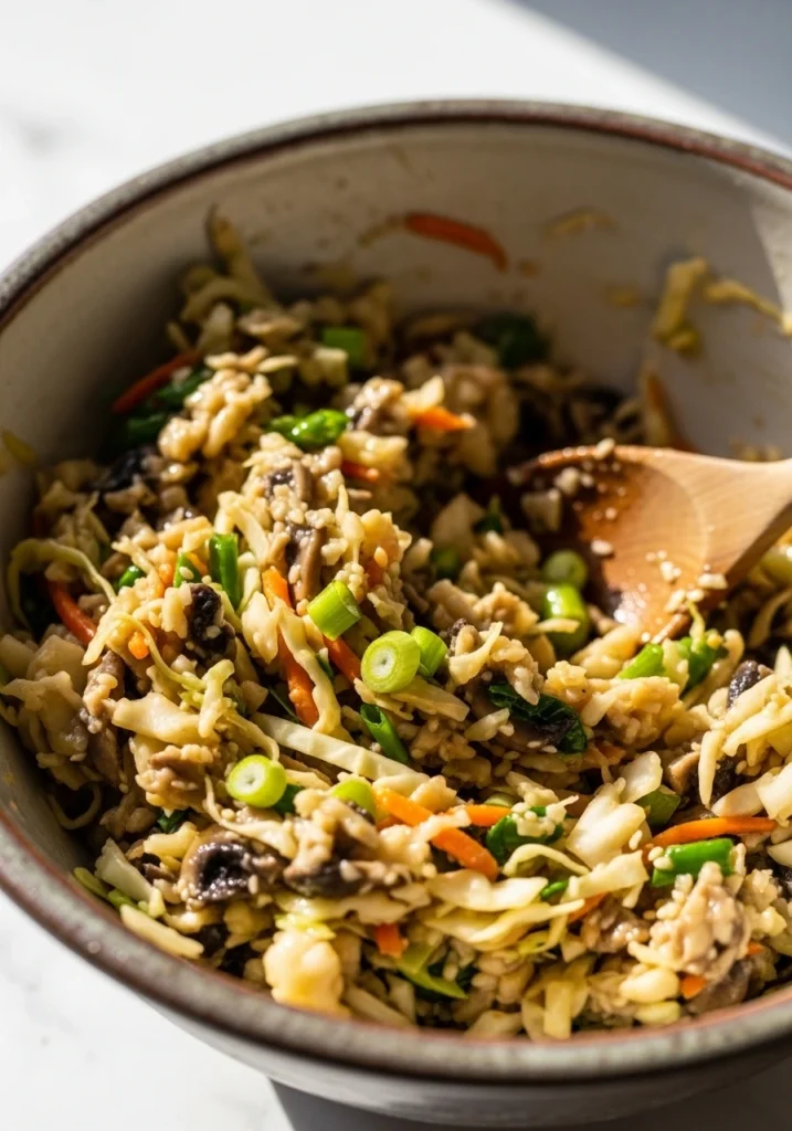 vegetarian dumplings filling