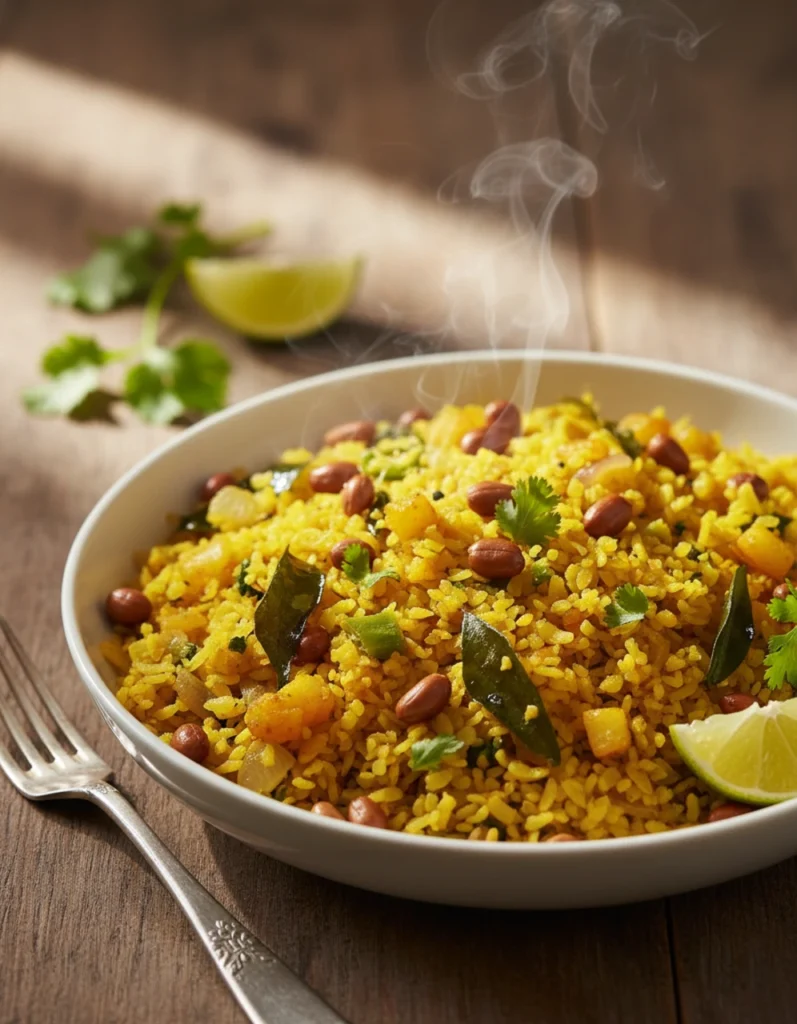 Poha Menu Easy Poha Recipe | Quick & Healthy Indian Breakfast