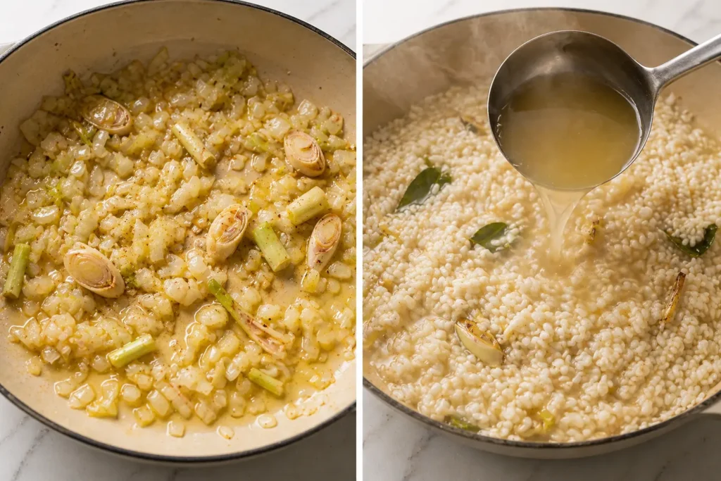 Creamy Lemongrass Risotto Recipe (Italian-Thai Fusion)